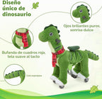 FUNLIO Caballo de dinosaurio con pedal para niños - Pequeño