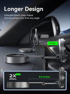 Cargador magnético para montaje en coche Lite Qi2 25W de carga con