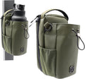 Bolsa magnética para botellas, para hombres y mujeres, bolsa de gimnasio para gimnasio, viajes, trabajo y deportes, mantén tus artículos fuera del suelo sucio del gimnasio con accesorio magnético (verde)
