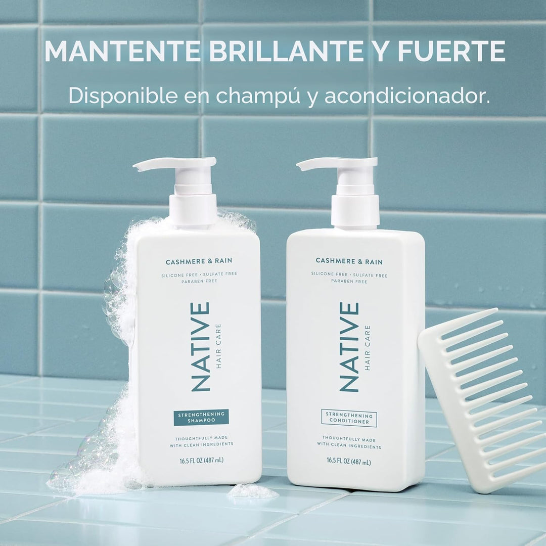 Native El champú y acondicionador de cachemira y lluvia contiene in...