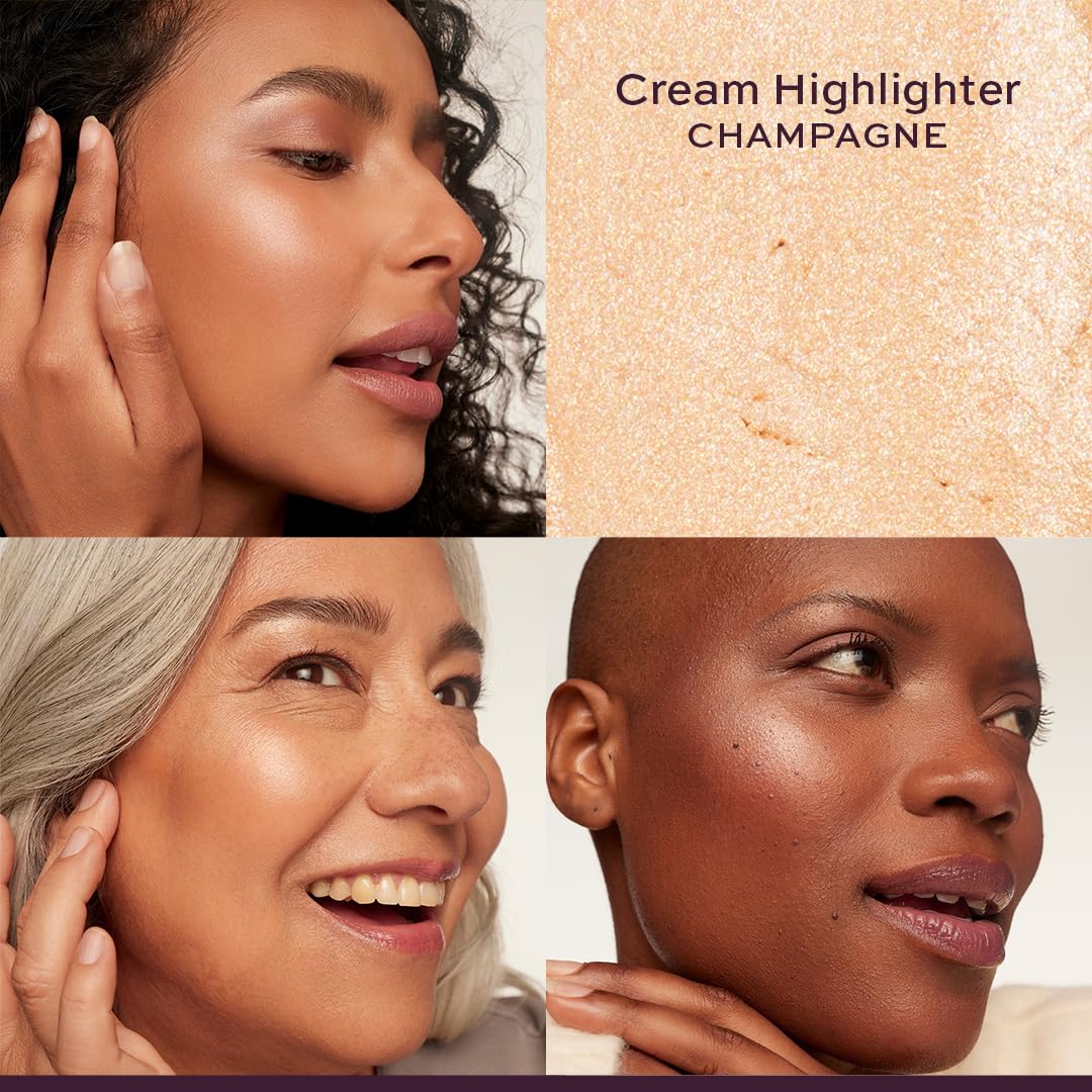 Subtl - Pila de maquillaje 3 en 1, bronceador crema, iluminador en...