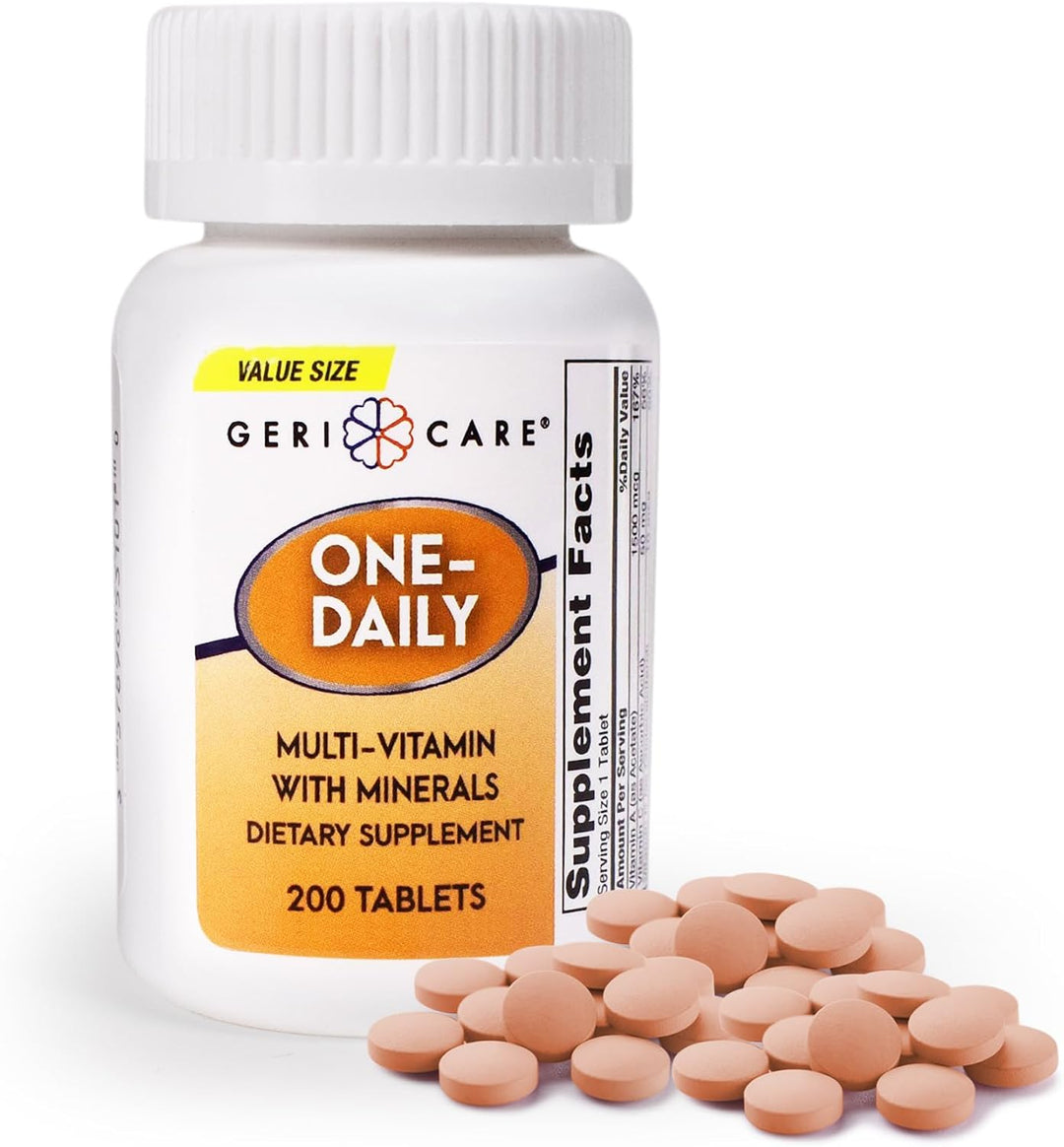 GeriCare Multivitamínicos diarios con minerales para hombres y muje...