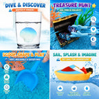 Ocean Sensory Bin con Sensory Sand, Ocean Toys para Kids