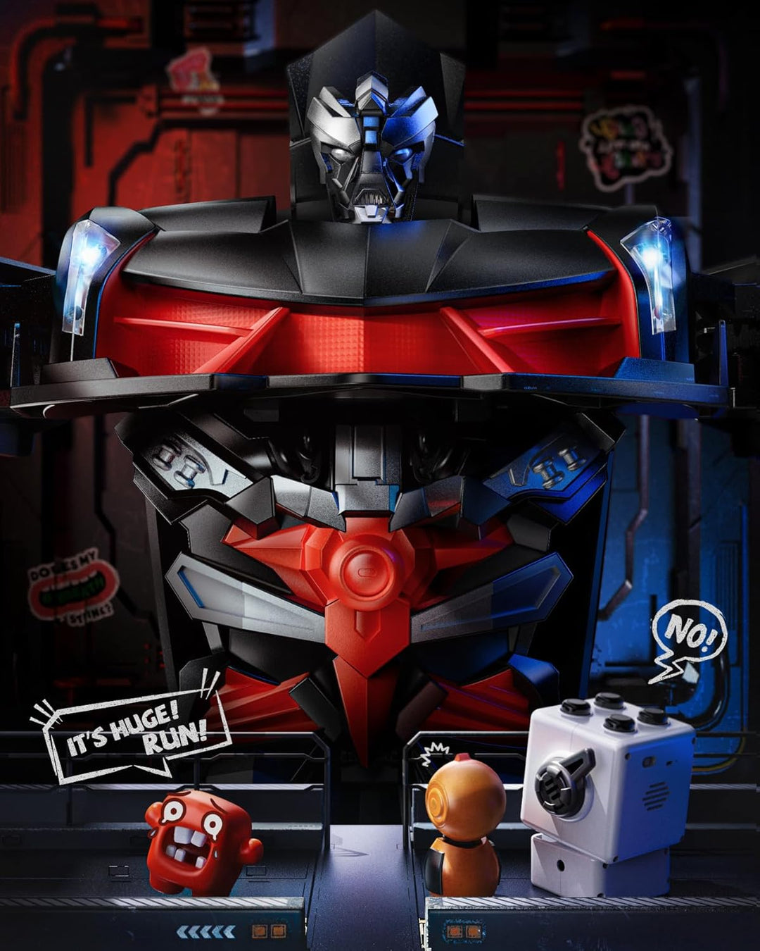 Veeniix V992 Auto Robot Transformable RC, Escala 1:14, Auto Juguete...