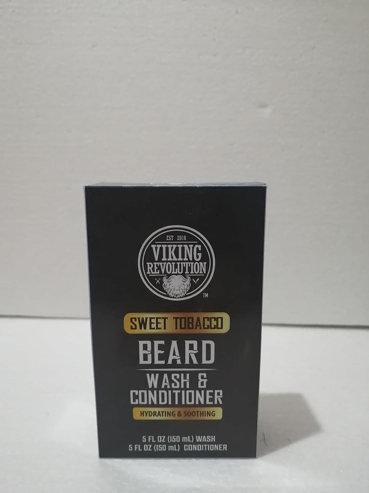 Viking Revolution - Set de lavado y acondicionador para barba, taba...