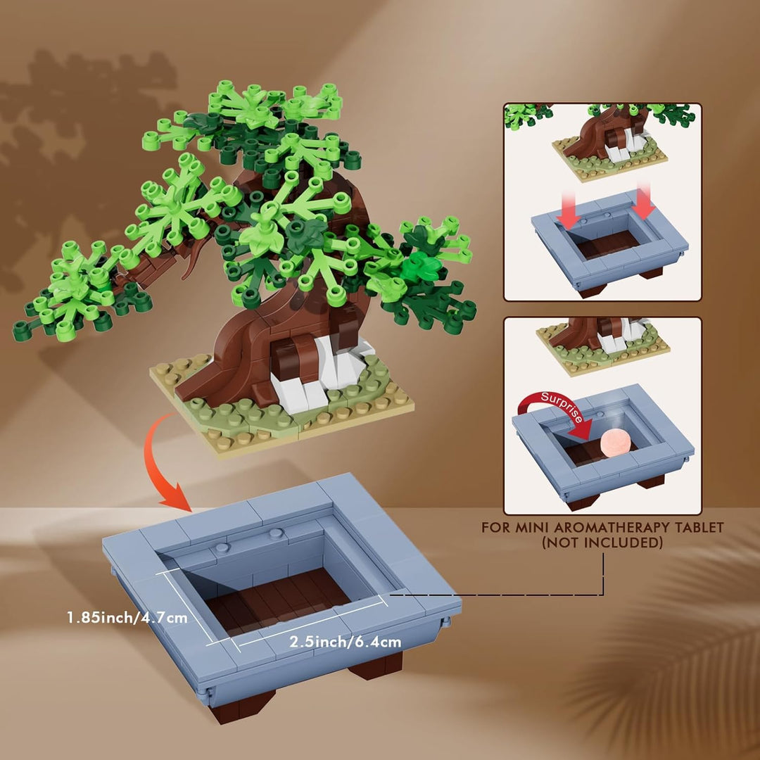 HOGOKIDS Juego de construcción de flores de cerezo 584