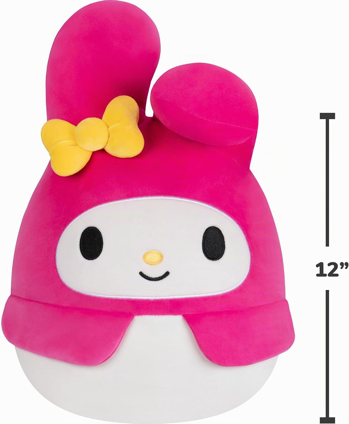 Squishmallows Sanrio original My Melody de 12 pulgadas, peluche oficial de Jazwares (tamaño mediano)