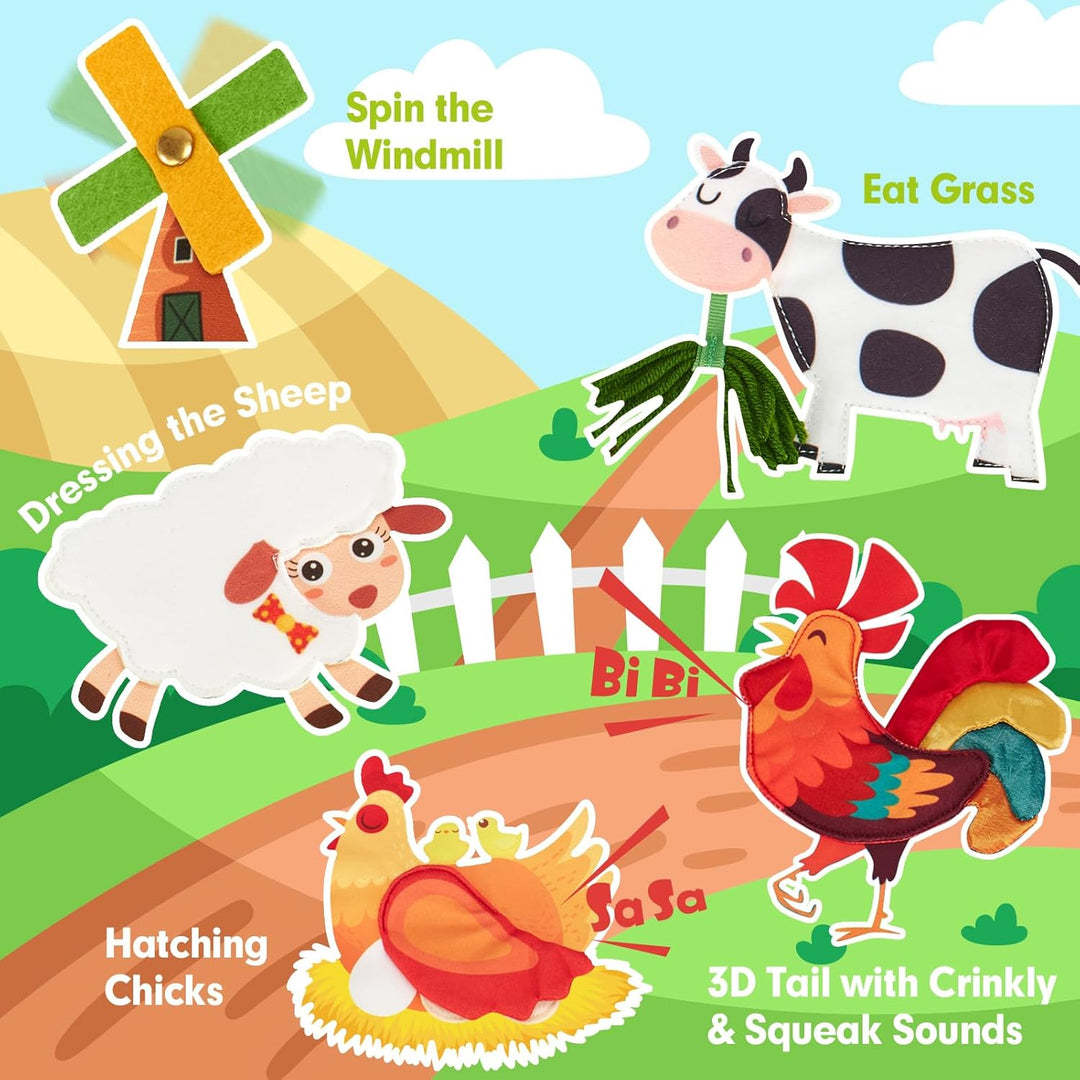 hahaland Libro de actividades para niños pequeños de 1 a 3