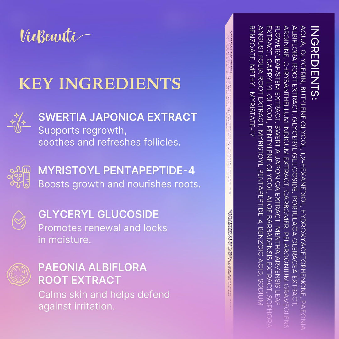 VieBeauti - Suero para el crecimiento de pestañas: Suero de crecimi...