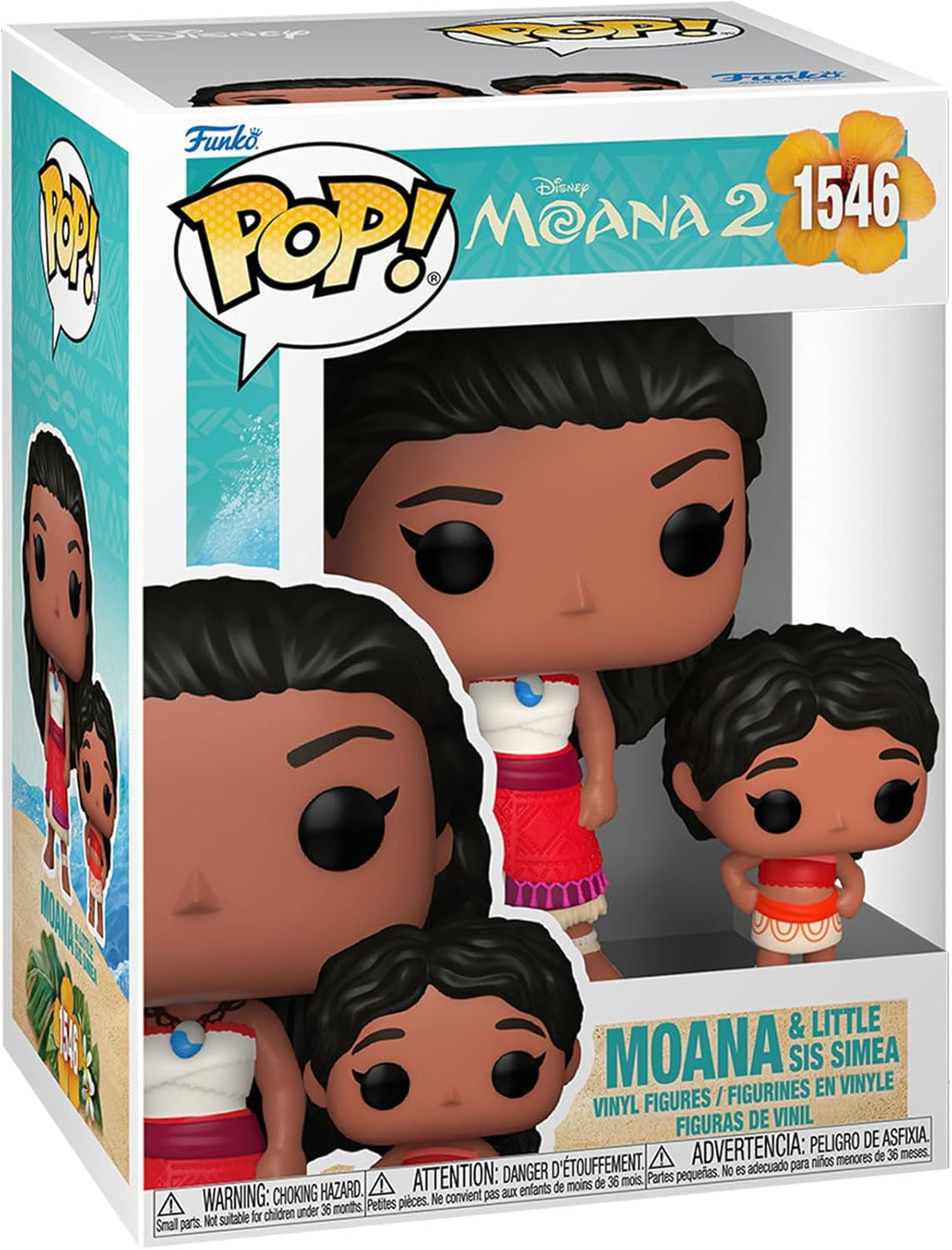 Funko POP &amp; Buddy: Moana 2 - Moana &amp; Simea - Figura de vini...