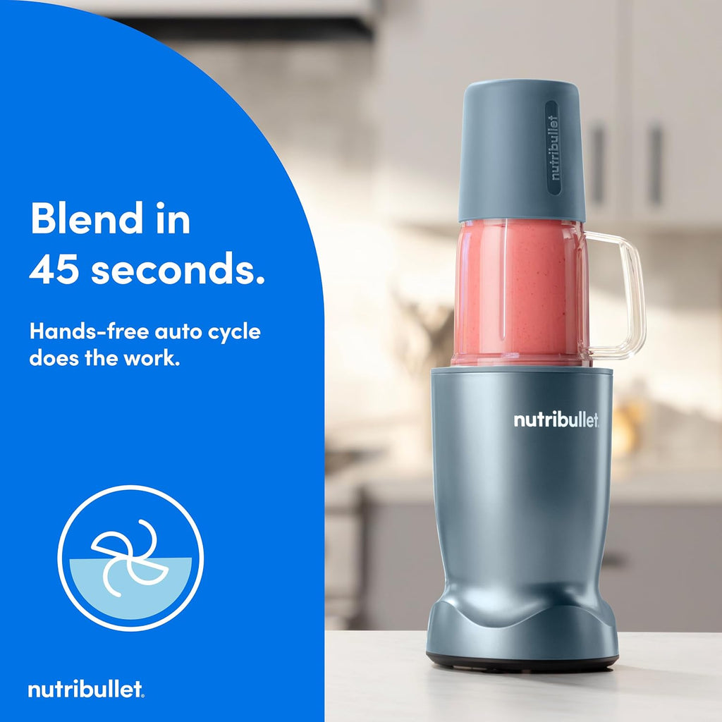 nutribullet® Turbo Tumbler Edition, licuadora personal, Azul Tormenta