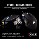 Corsair Scimitar RGB Elite Mouse para juegos MOBA\/MMO con cable -...