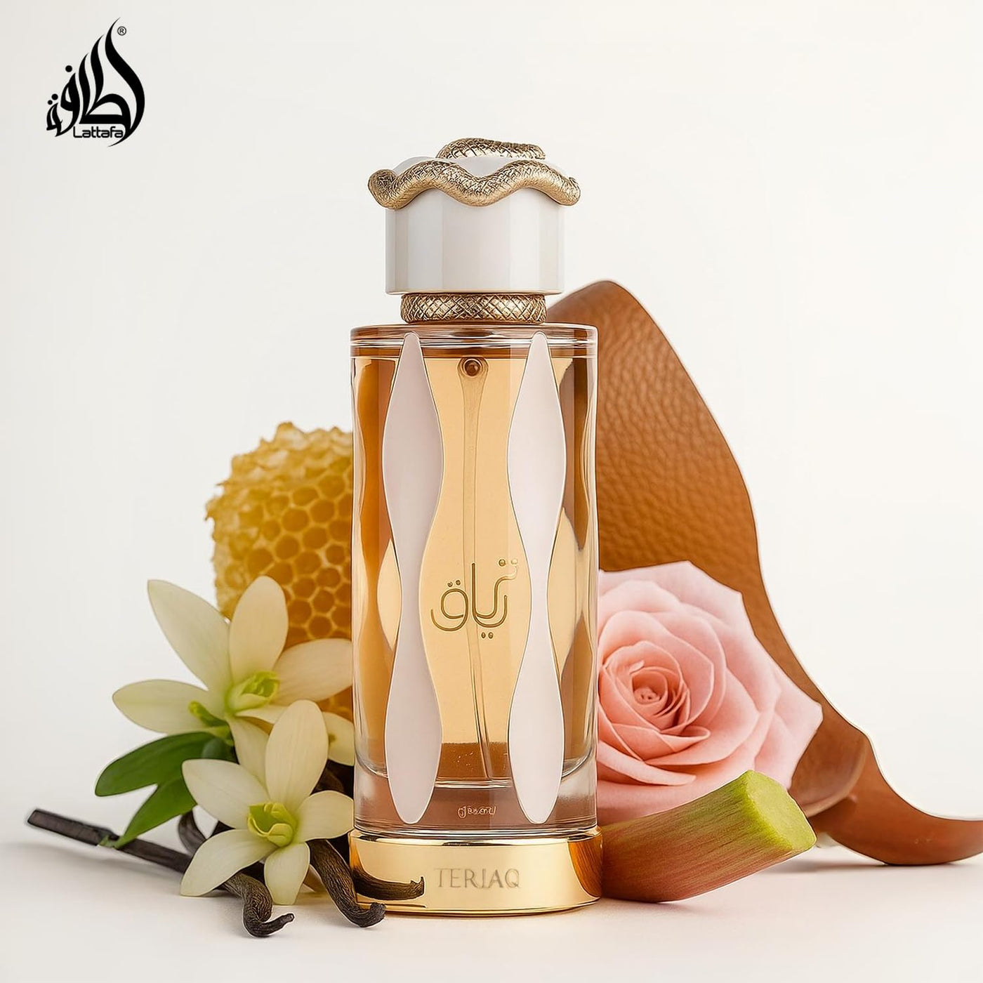 Lattafa Teriaq para Unisex Eau de Parfum en Spray, 3.4 Onzas \/ 100 ml