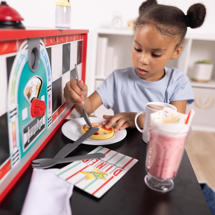 Melissa &amp; Doug \u2013 Juego de casa Star Diner Restaurante (41...