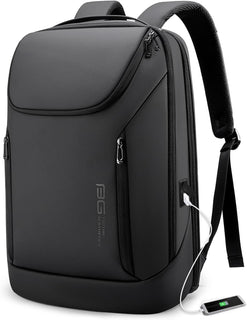 BANGE Mochila inteligente de negocios, impermeable, para laptop de...