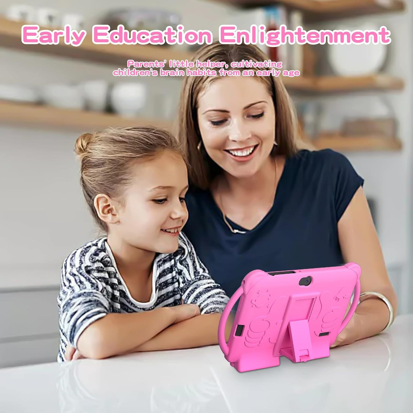 Tablet para niños, tablet de 7 pulgadas para niños 4GB+32GB admite...