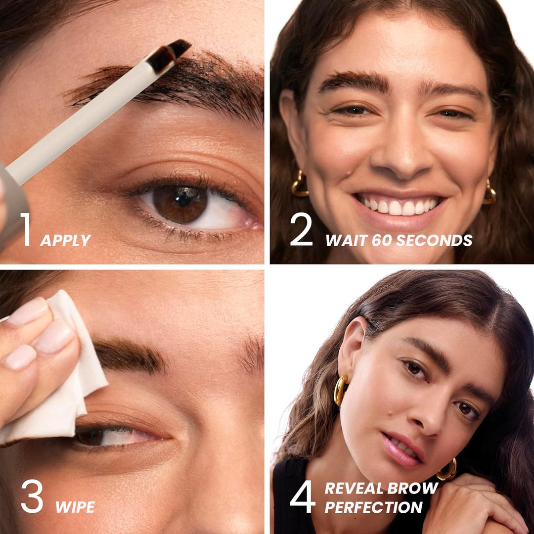 Wonderskin Wonder Blading - Máscara de tinte para cejas de larga du...