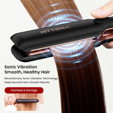 HITTIONA Plancha plana para el cabello \u2013 Plancha plana iónica...