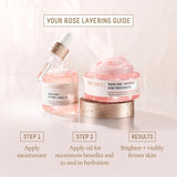 BIOSSANCE Squalane Vitamina C Rose Hidratante facial