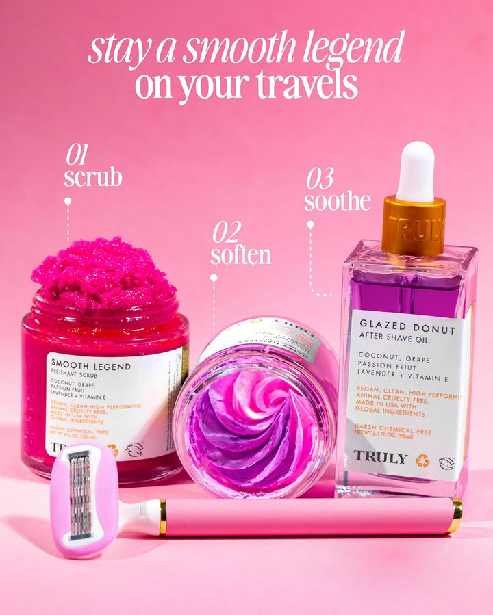 Set de Afeitado de Lujo Truly | La colección definitiva de afeitado...