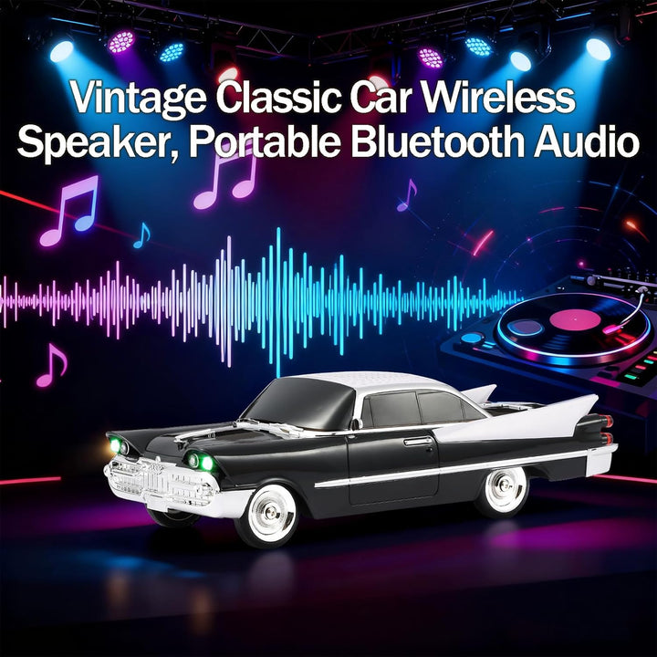 WSTER WS-1965 Replica Altavoz Bluetooth - Diseño retro de cohete de...
