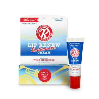 Robinson's Remedies Lip Renew Endurance Cream para músicos de v...