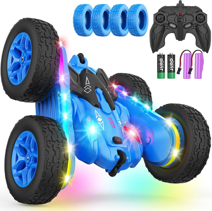 Terucle Auto a control remoto, juguetes de acrobacias de autos a co...