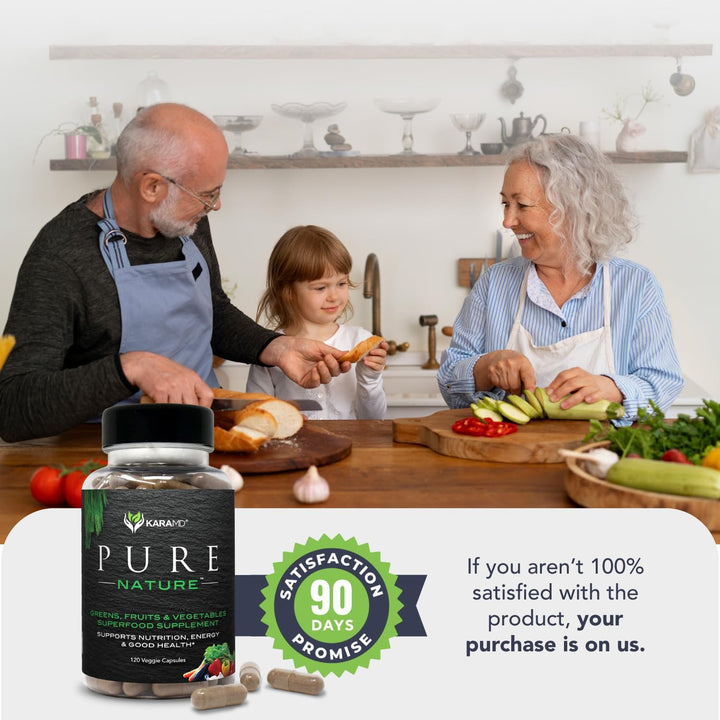 KaraMD Pure Nature | Suplemento de verduras, frutas y vegetales | V...