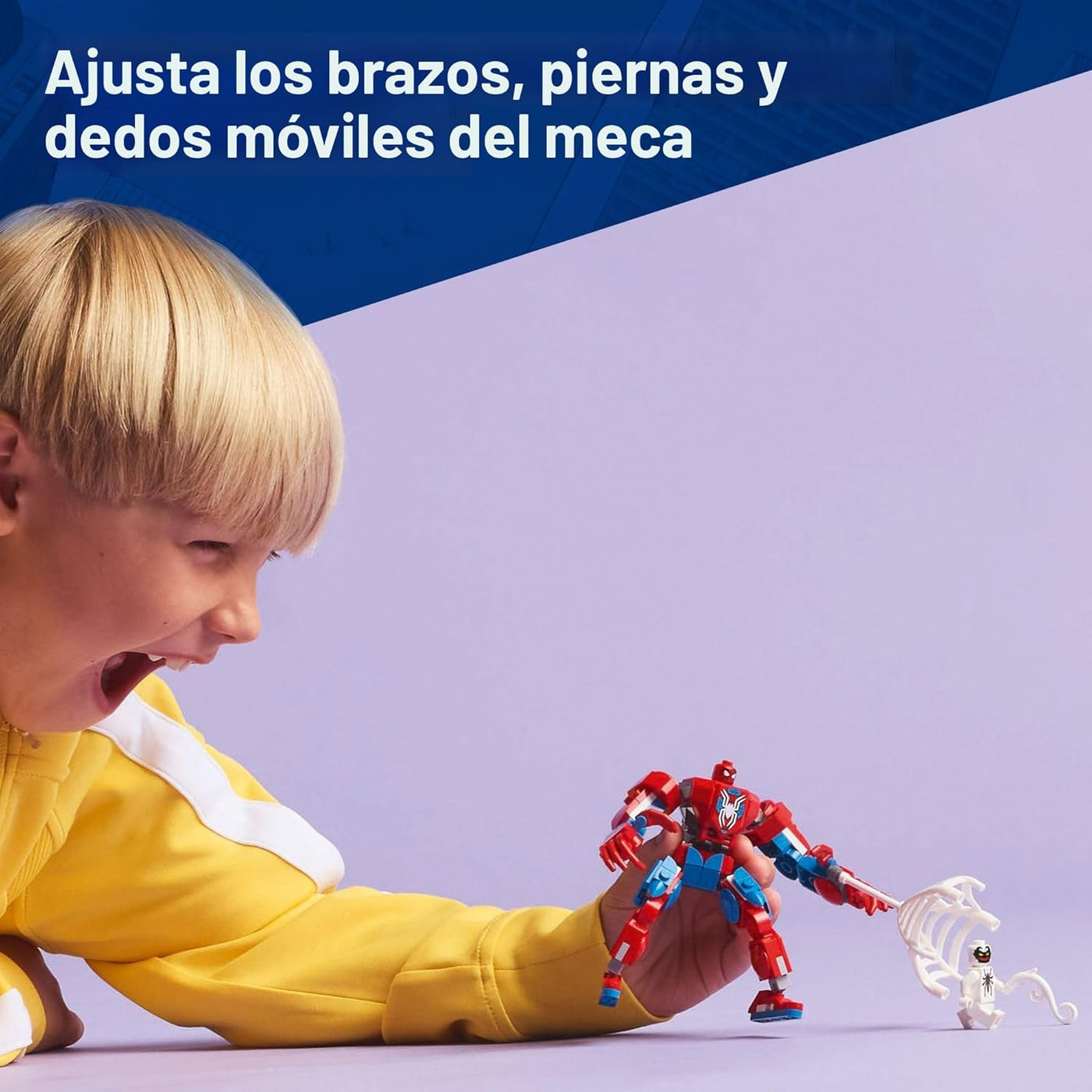 LEGO Marvel Spider-Man Mech vs Anti-Venom - Juego de