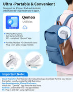 Memoria USB de 512 GB con certificación MFi para iPhone, Plateado