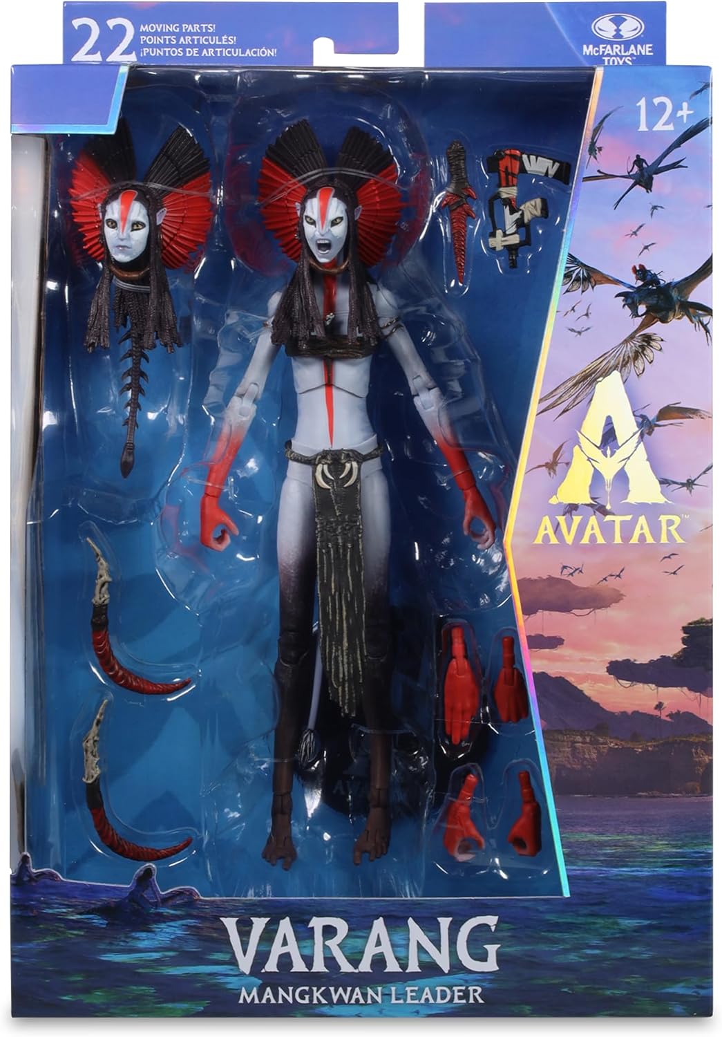 McFarlane Toys - Avatar Fuego y Ceniza Varang Figura de