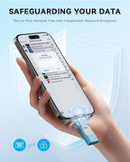 Unidad Flash Certificada MFi de Apple de 512GB para iPhone, Stick F...