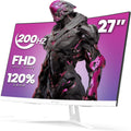 CRUA Monitor curvo para juegos FHD 1080P 200Hz de 27 pulgadas, 1800...