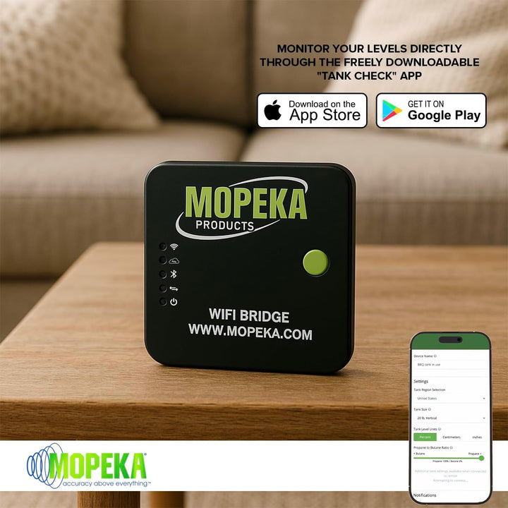 Mopeka Puente de enrutador Bluetooth/WiFi de verificación