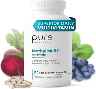 Pure Therapro Rx Multivitamínico metilado para hombres y mujeres |...
