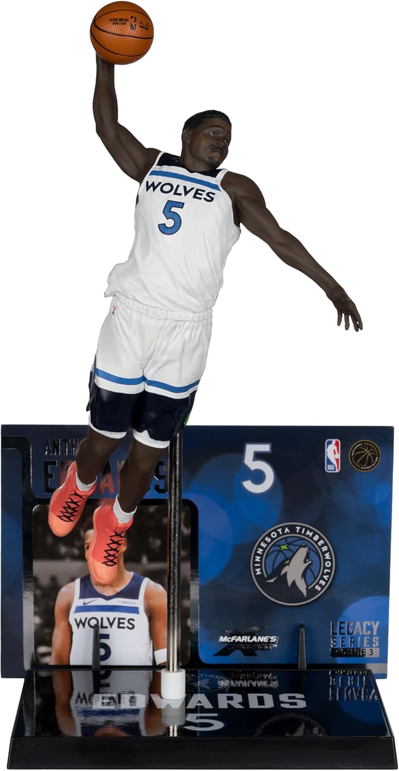 McFarlane Toys - Anthony Edwards (Minnesota Timberwolves) Figura de 7 in Posed McFarlane's SportsPicks