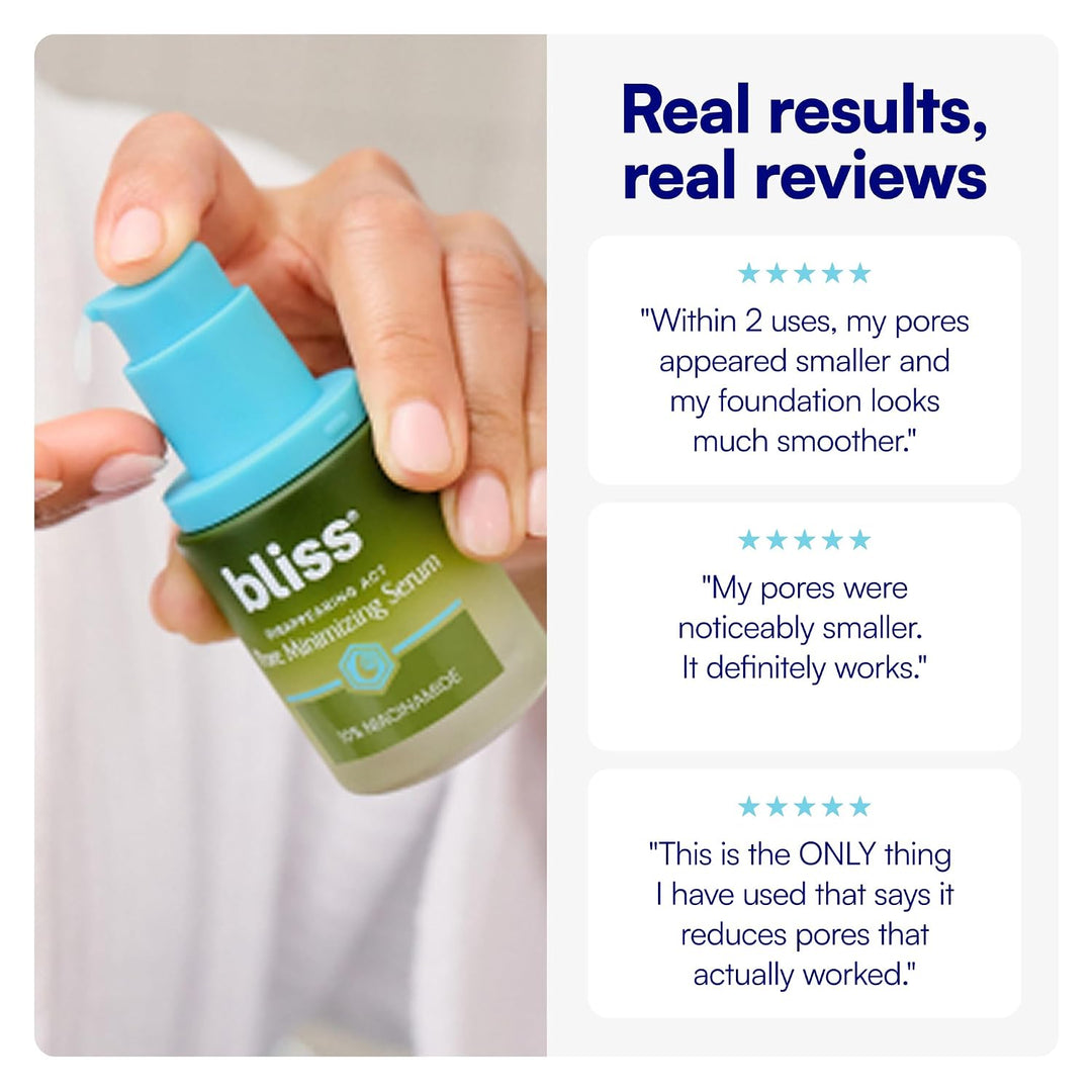 Bliss Niacinamida + Complejo Pore Vanish Disappearing Act Sérum \u2...