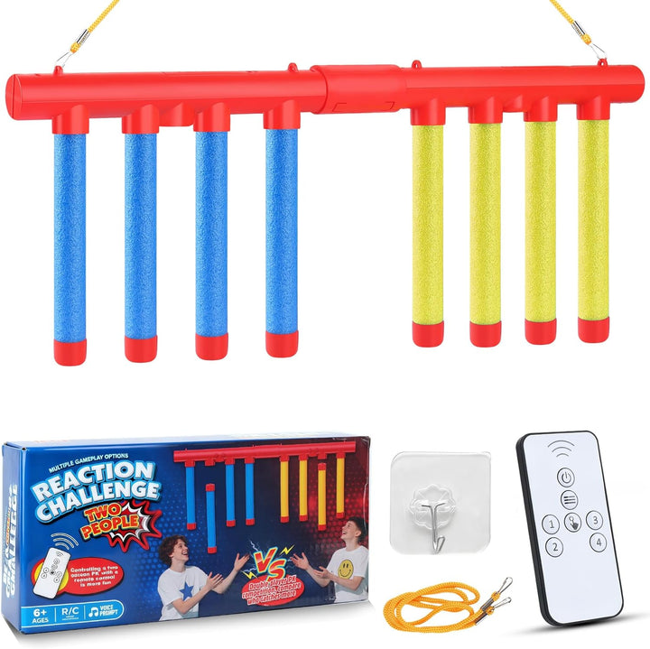 Maymalze Juego de desafío Reflex Sticks con control remoto en 3 mod...