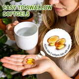Oregano Oil Softgels, 6000mg Oil of Oregano with Black Seed Oil, 2-...