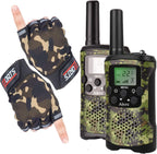 Aikmi Walkie Talkies para niños con guantes de ciclismo, juguete de regalo