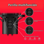 HyperX QuadCast 2 - Micrófono USB para juegos, transmisión y podcasting, con controles integrados, iluminación LED, soporte de choque extraíble, PC, Mac, PS5, PS4, USB-C, color negro