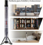 Falcon 9 Cohete fundido a presión 1/200 Escala Dragon Modelo de