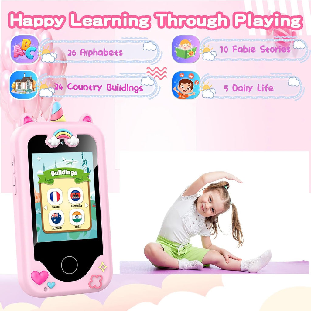 Kids Smart Phone Toy para Toddler Girls Boys Ages 3-10