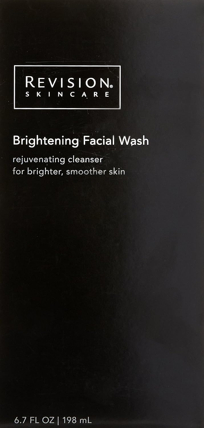 Revision Skincare Brightening Facial Wash, limpiador facial exfolia...