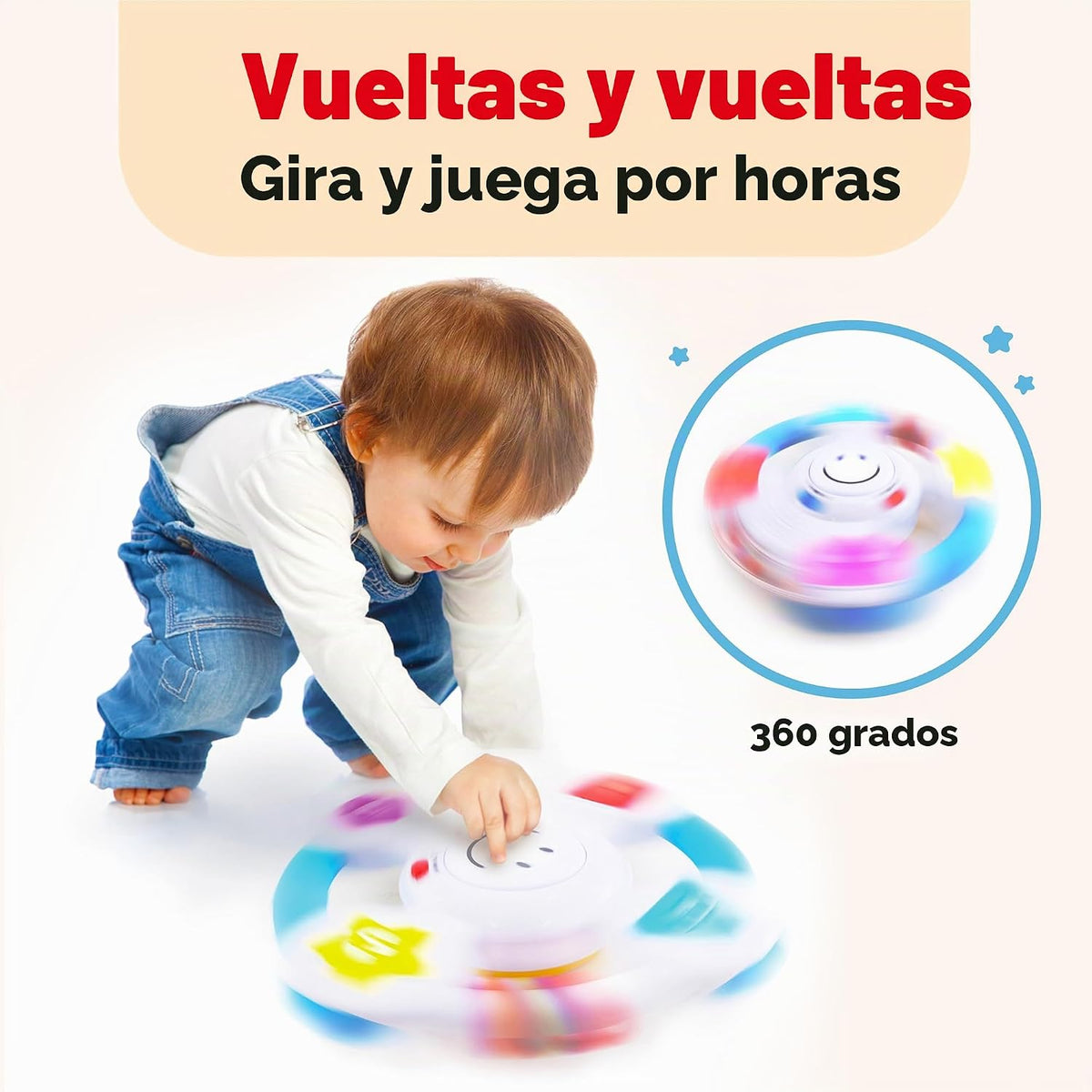 Best Learning My Spin & Learn Steering Wheel – volante de actividad educativa, juguete para bebés pequeños.