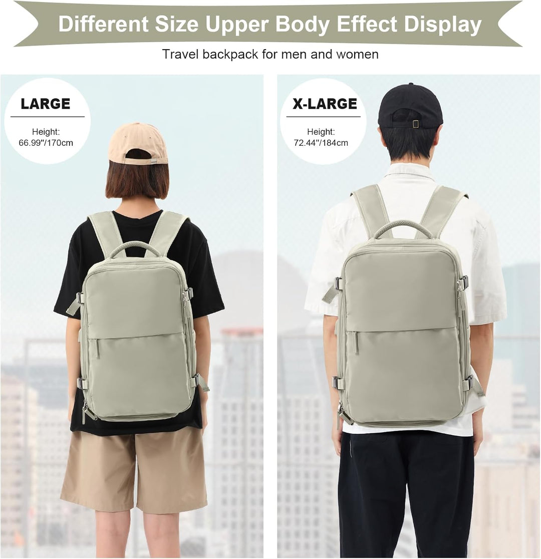Mochila de Mano Coowoz para Mujeres y Hombres, Mochila de Viaje, Mo...