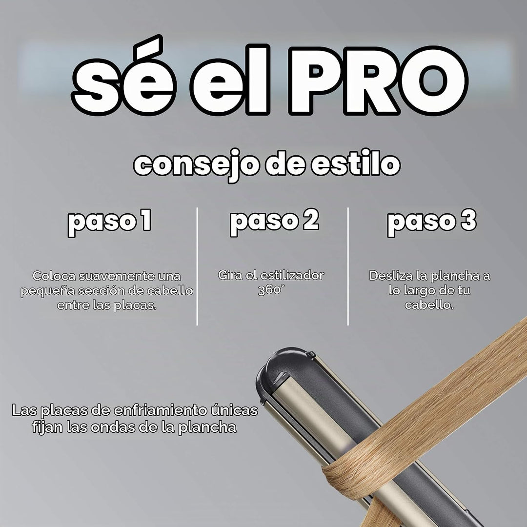 INFINITIPRO BY Conair 2 en 1 Styler, rizar o alisar con 1 herramienta
