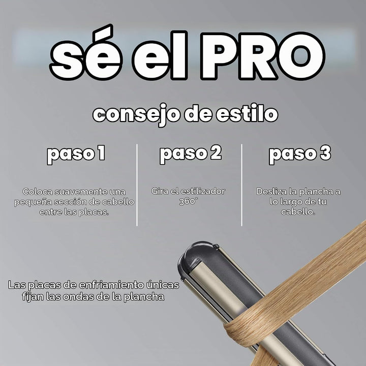 INFINITIPRO BY Conair 2 en 1 Styler, rizar o alisar con 1 herramienta