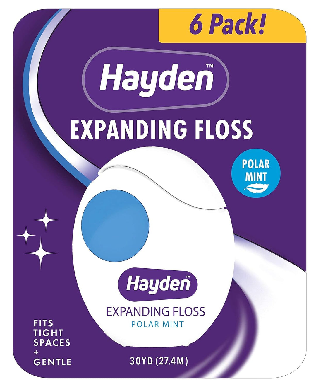 Hayden Hilo dental expandible. Se expande para limpiar entre diente...