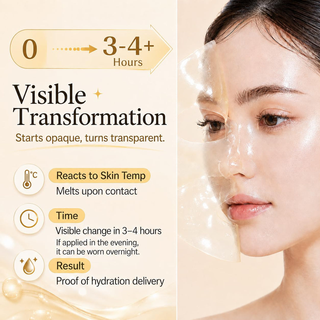 Re.SPN - Máscara de hidrogel vegana Cica PDRN Glass Glow \u2013 [20...